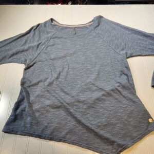 Calvin Klein Medium Long Sleeve Blue Performance T-shirt